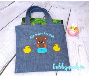 Stickdatei - zARTbesaitet - Schwimmbär